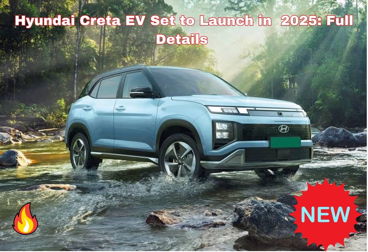 Hyundai Creta EV Set to Launch in January 2025: Full Details Inside